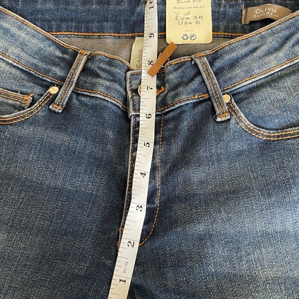 New MANGO jeans super slim size 6 - Picture 8 of 12